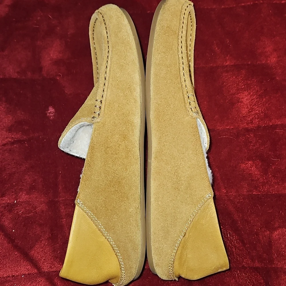 MenVinceMen's Gino-2 Shearling Slip On Moccasins Size 9